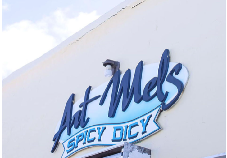 Art Mel's Spicy Dicy, North Shore Village - Bermuda